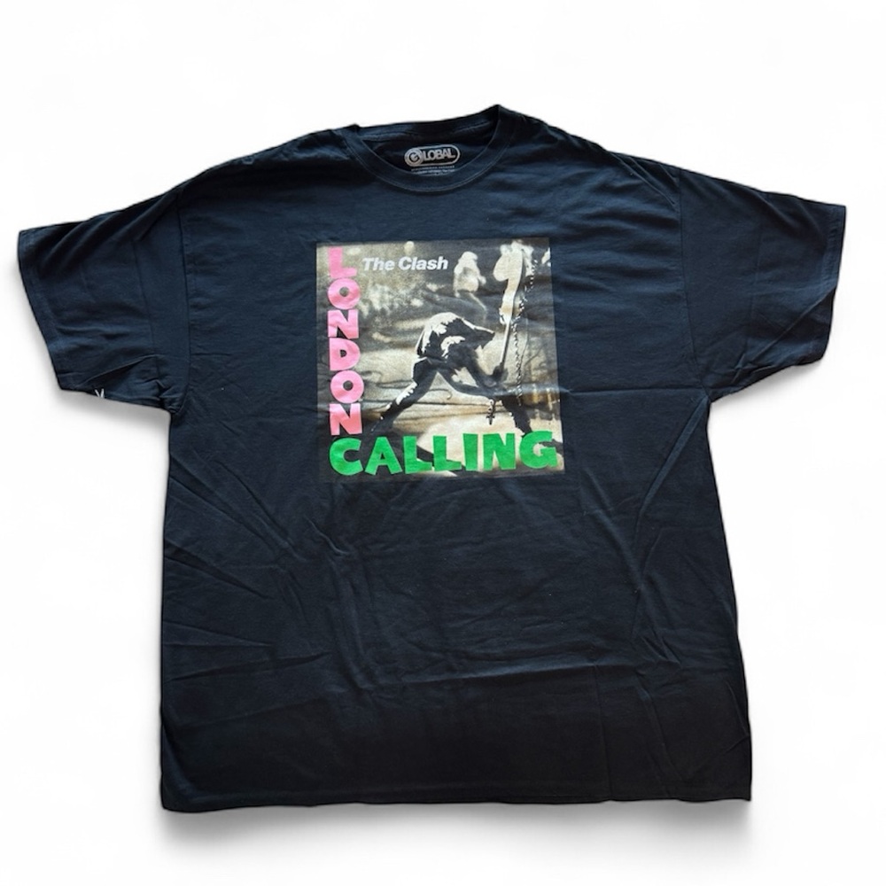 The Clash Black Graphic T-Shirt 2 XL, Brand New